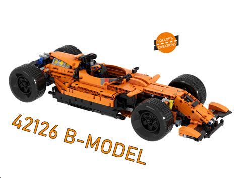 Lego Moc 42126 B Model Formula 1 Car By Roelofs Creations Rebrickable