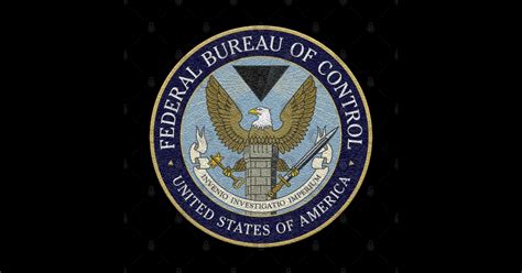 Federal Bureau Of Control Control Game Logo Clean Logo Federal