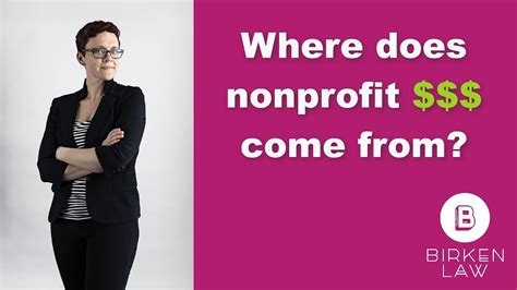 Nonprofits can't earn a profit reality: Where does nonprofit money come from? - YouTube