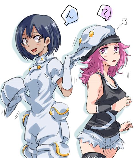 Aether Foundation Employee Team Skull Grunt And Punk Girl Pokemon And More Drawn By Unya