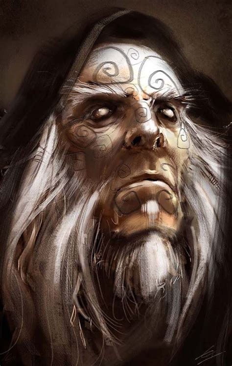 Sorcerer By Gryphart On Deviantart Fantasy Portraits Character