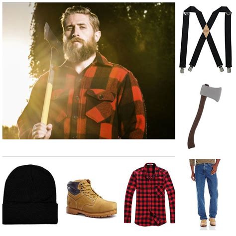 Lumberjack Costume For Guys With Beards Lumberjack Halloween Lumberjack Costume Lumberjack