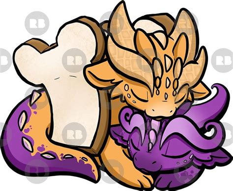 Erdnussbutter Und Jelly Dragon Sticker Von Rebecca Golins Dragon Drawing Dragon Coloring Page