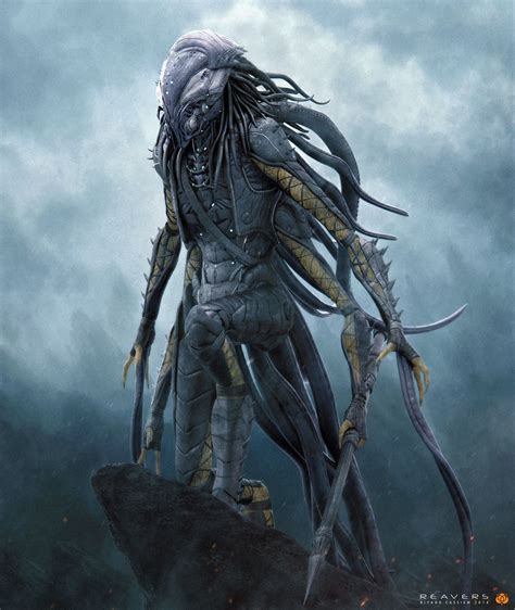 The Superb Sci Fi Art Of Riyahd Cassiem Digital Artist Alien Concept