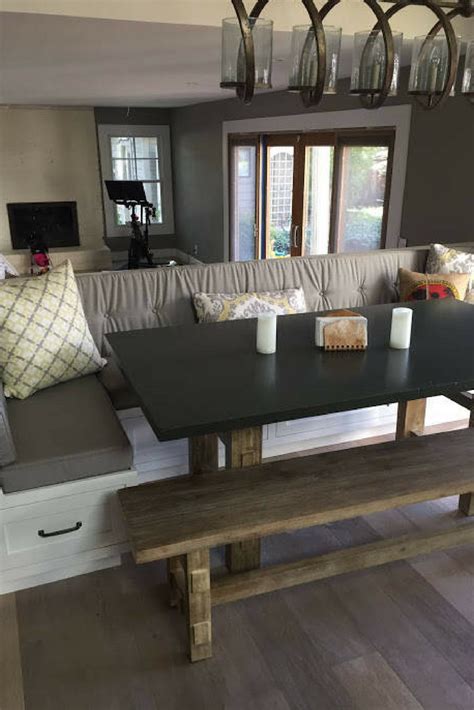 I Love The Corner And Bench Style Kitchen Table And The