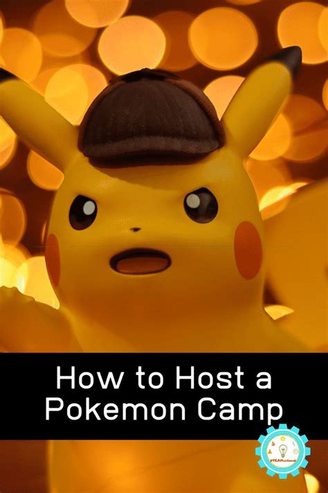 How To Make An At Home Pokemon Summer Camp In 2020 Summer Camp Games
