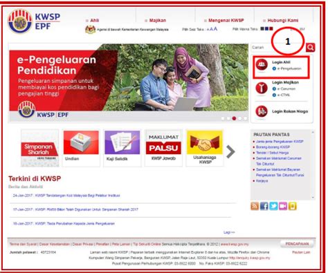 Panduan Mengaktifkan I Akaun Kwsp Secara Online Sumbermalaysia