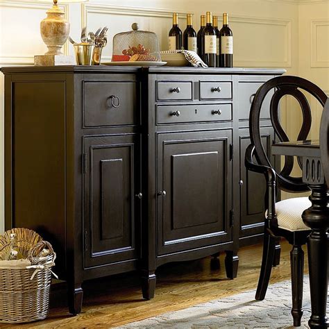 Summer Hill Serving Buffet Midnight Universal Furniture Furniture Cart