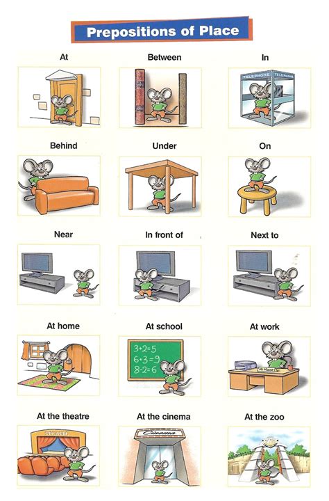 Preposition Drawing Activity