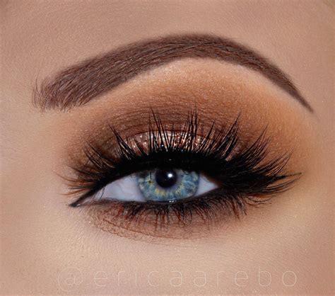 Brown Gold Smokey Eye With House Of Lashes Iconic Lashes Instagram
