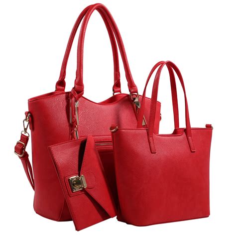 Red Luxury Handbag Brandsafway