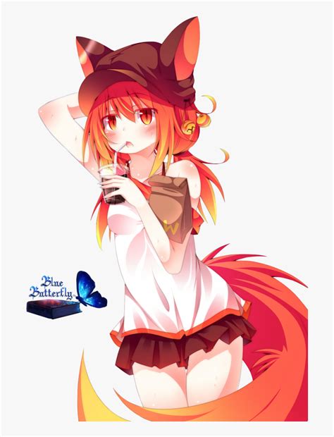 Chibi Fox Nine Tailed Fox Cute Anime Girl Aesthetic Name