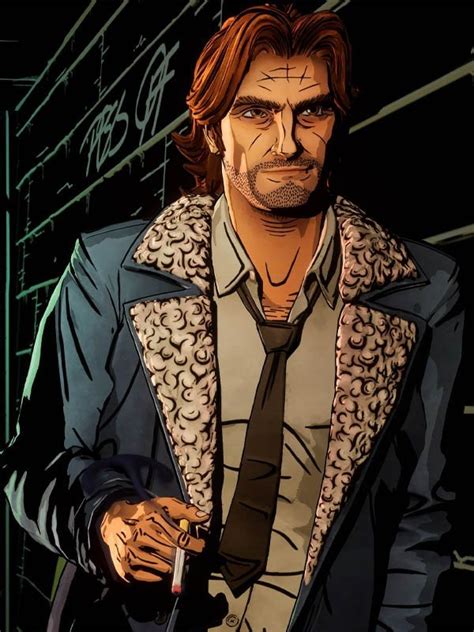 The Wolf Among Us S02 Bigby Wolf Coat Movie Jackets