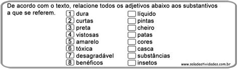 Atividades Adjetivo E Locução Adjetiva Prontas Para Imprimir