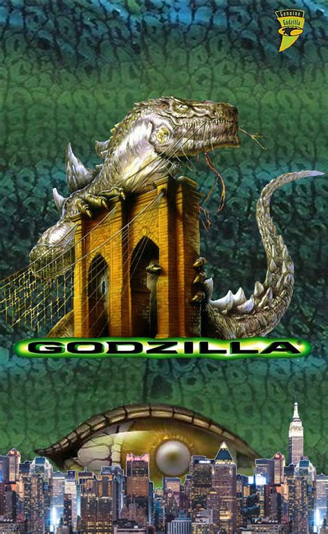1179x2556px 1080p Free Download Godzilla 1998 Brooklyn Bridge