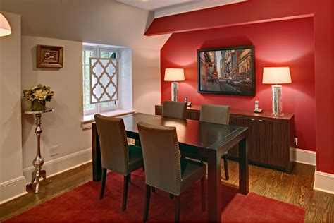 Decorating A Red Dining Room
