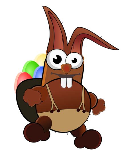 Check out our easter bunny selection for the very best in unique or custom, handmade pieces from our bunny rabbits shops. Crazy Easter Bunny Vector Graphics image - Free stock ...