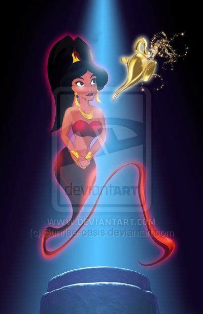 Jasmine As Genie Jafar By Sunrise Oasis Deviantart If