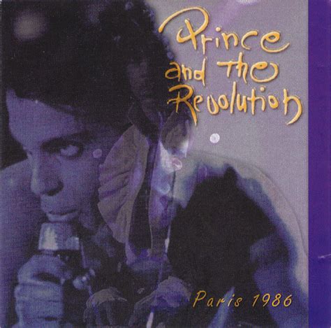 Prince And The Revolution Paris 1986 1994 Cd Discogs