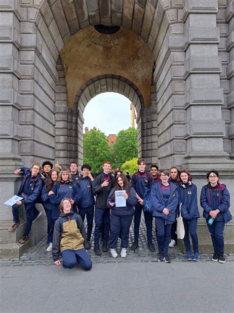 Ty Students Are The Guides On The Neoclassical Walking Tour Of Dublin