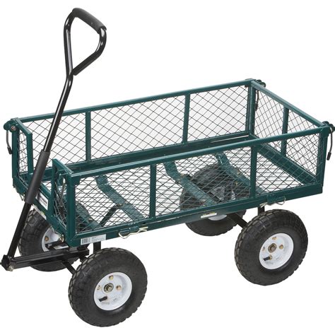 Product: Northern Tool + Equipment Steel Cart — 34in.L x 18in.W, 400-Lb