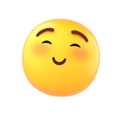 😊 Blushing Emoji - Royalty-Free GIF - Animated Sticker - Free PNG png image