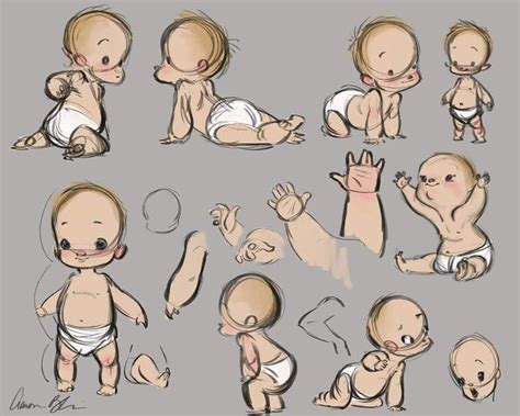Twitter Diseño De Personajes Bebes Para Dibujar Dibujo De Bebé