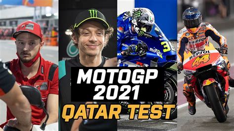 2021 qatar motogp test results and highlights from motogp 2021 test in qatar youtube