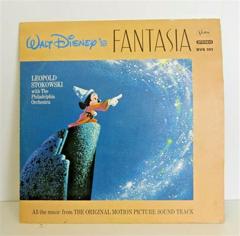 Walt Disney Fantasia Soundtrack Original 1940 Vinyl