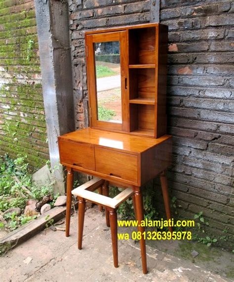 Jual Meja Rias Minimalis Jati Ready Stock Di Lapak Alam Jati Furniture