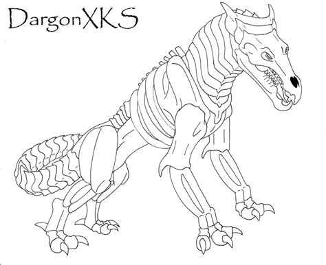 Flower coloring pages detailed coloring pages. Skeleton Dragon Coloring Pages - Coloring Home