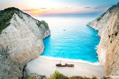 Exploring Navagio Beach Shipwreck Beach In Zakynthos Greece