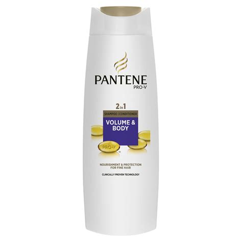 Best women's shampoo for thinning hair. Pantene 2 in 1 Shampoo and Conditioner Volume and Body for ...