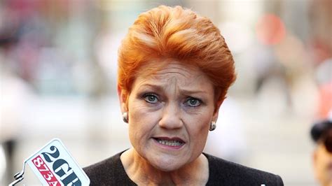 One nation senator pauline hanson takes off a burqa during senate question time at parliament house in canberra. 'Redhead you can trust': Pauline Hanson's back | The ...