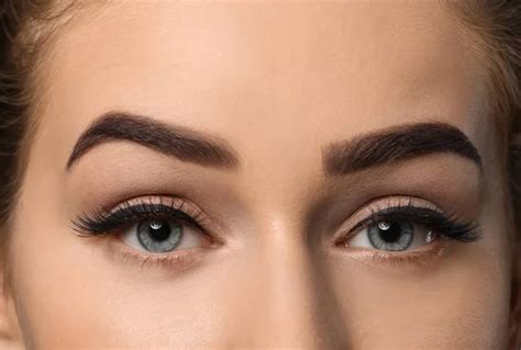 Technique Of Drawing Eyebrows Stock Photos Royalty Free Technique Of