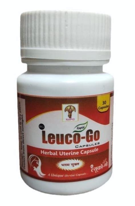 Rapid Leuco Go Herbal Uterine Capsule 30 Capsules At Rs 330jar In Karnal