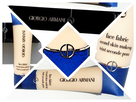 Giorgio Armani Face Fabric Fondation Second Skin Makeup Review