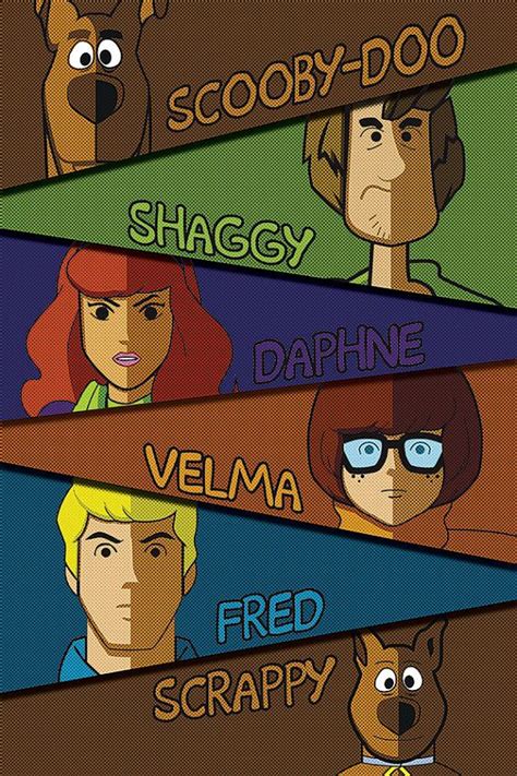I drew scooby and the gang from scooby doo; Plansch, Kärlek and Scooby doo on Pinterest