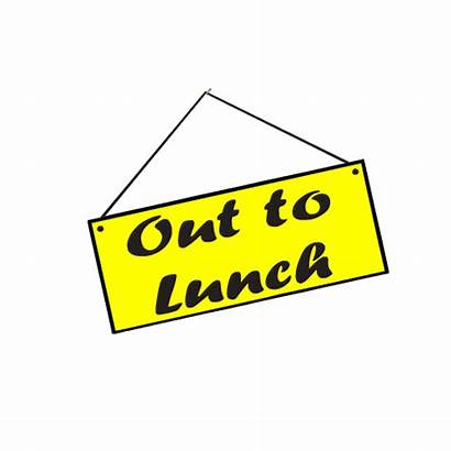 Lunch Sign Clipart Break Clip Luncheon Transparent