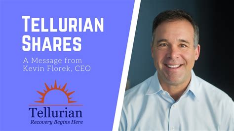 Tellurian Shares A Message From Kevin Florek Ceo Youtube
