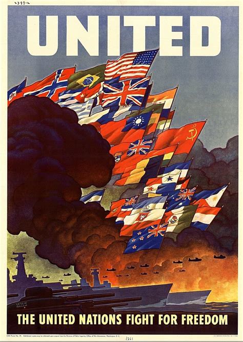 WW2 United Nations flag posted : vexillology