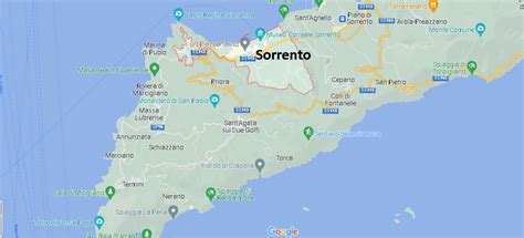 Dove Si Trova Sorrento Italia Mappa Sorrento Dove Si Trova