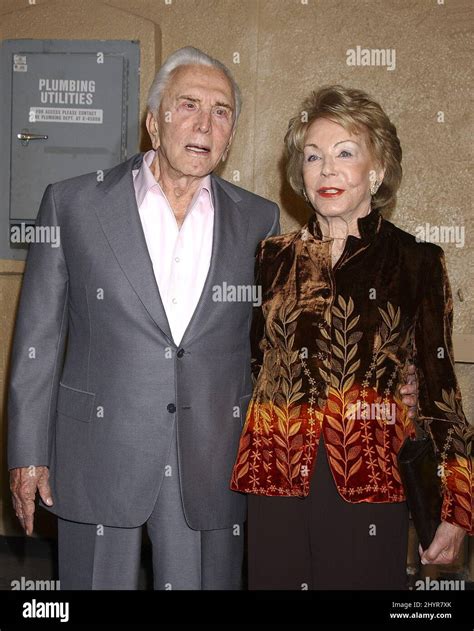 Kirk Douglas And Wife Anne At The 3rd Annual A Fine Romance Gala Celebrating The Love Affair