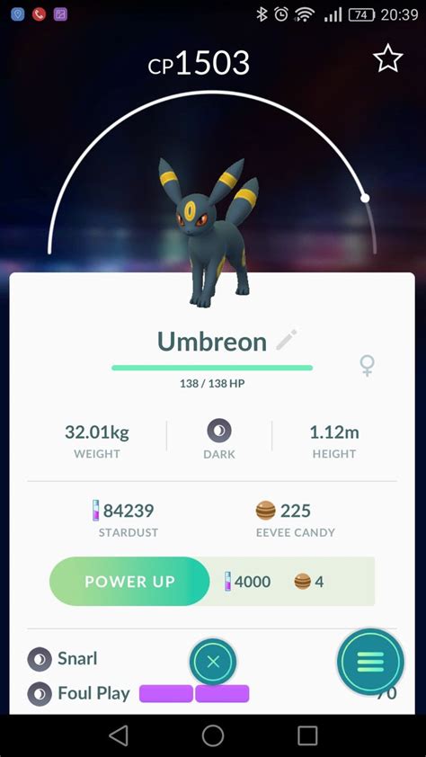 How To Get Pokemon Go Umbreon Strength And Weakness