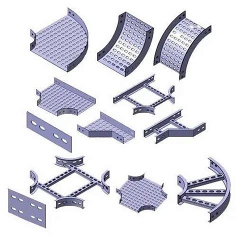 Steel Galvanized Coating Cable Tray Bend Tray Type Ladderperforated