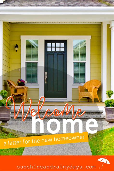 With marc bendavid, melissa o'neil, anthony lemke, alex mallari jr. Use this Welcome Home Letter to New Homeowners Printable ...