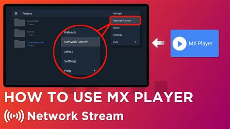How To Use Mx Player Network Stream Option On Android Tv Youtube