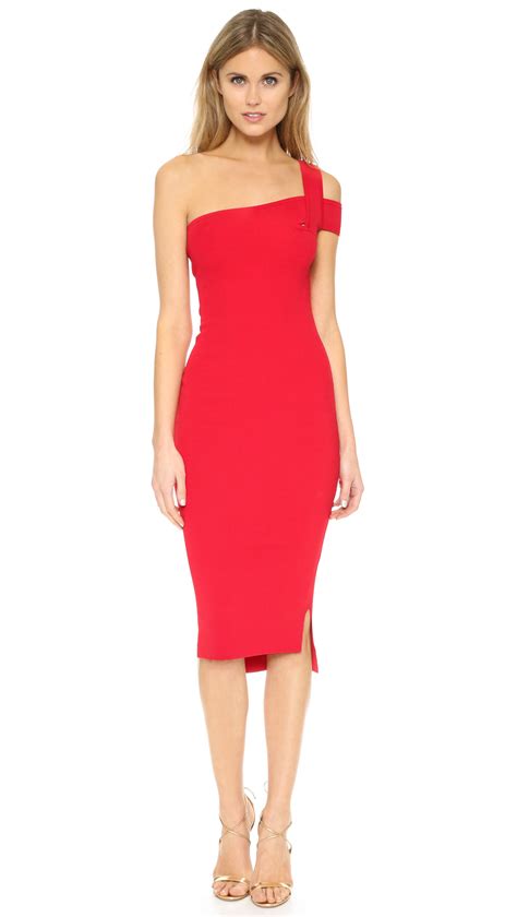 Designofrotarykiln Zara Red Dress One Shoulder