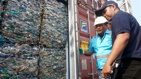 Foto Indonesia Kirim Balik Kontainer Sampah Dan Limbah B Impor