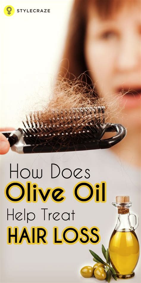 The vitamin e present in this olive oil stimulates the scalp for strong, healthy hair. How Does Olive Oil Help Treat Hair Loss | Olive oil hair ...